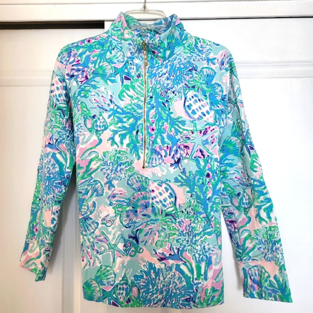 Lilly Pulitzer Skipper Popover Pullover M